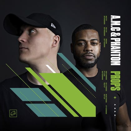 Props album by A.M.C - Drum and Bass Cover Art