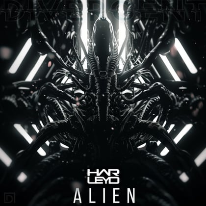 Alien EP album by Harley D - Drum and Bass Cover Art