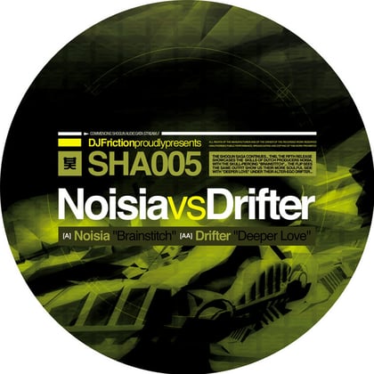 Brainstitch / Deeper Love album by The Upbeats, Noisia & Drifter - Drum and Bass Cover Art