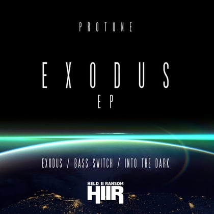 Exodus EP album by Protune - Drum and Bass Cover Art
