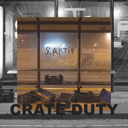 Crate Duty album by Scartip - Drum and Bass Cover Art
