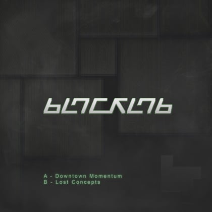Downtown Momentum/Lost Concepts album by Blacklab - Drum and Bass Cover Art