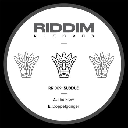 The Flow / Doppelgänger album by Subdue - Drum and Bass Cover Art