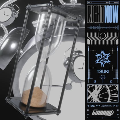 Right Now album by Tsuki - Drum and Bass Cover Art
