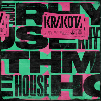 Rhythm House album by Krakota - Drum and Bass Cover Art