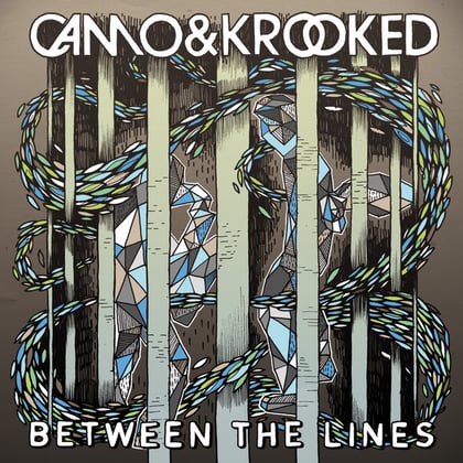 Between The Lines album by Camo & Krooked - Drum and Bass Cover Art