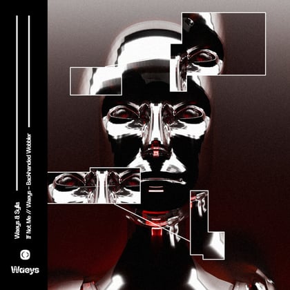 If Not Me / Backhanded Wobbler album by Waeys - Drum and Bass Cover Art