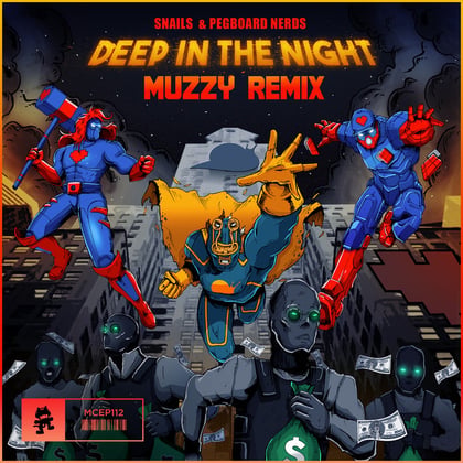 Deep in the Night (Muzzy Remix) album by MUZZ - Drum and Bass Cover Art