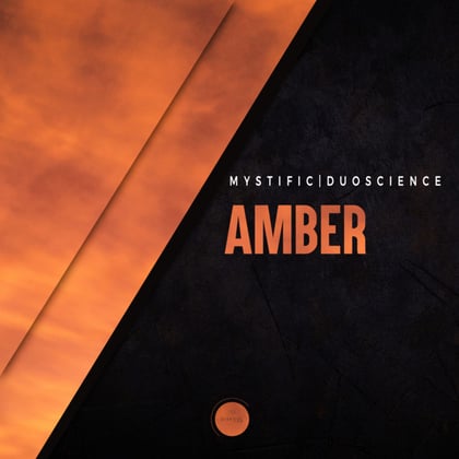 Amber album by Mystific & Duoscience - Drum and Bass Cover Art