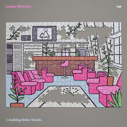 Never Trust A Hippy (Logistics Remix) album by London Elektricity & Logistics - Drum and Bass Cover Art