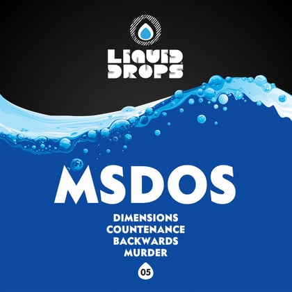 Dimensions Ep album by MSDOS - Drum and Bass Cover Art