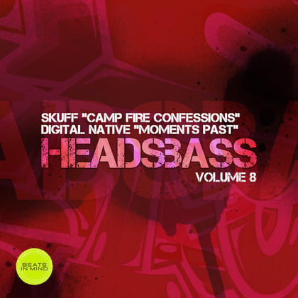 HEADSBASS VOLUME 8 PART 1 album by Skuff - Drum and Bass Cover Art