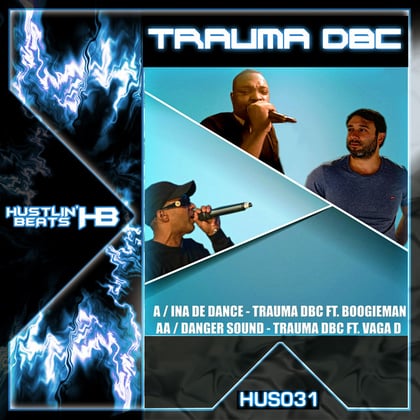 Ina De Dance / Danger Sound album by Trauma DBC & theStandard - Drum and Bass Cover Art