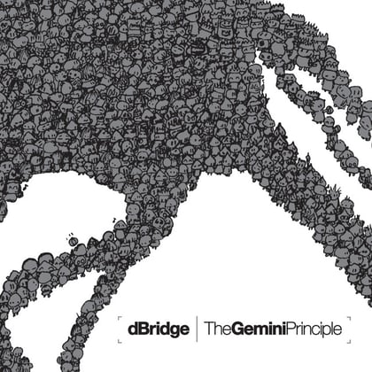The Gemini Principle album by dBridge - Drum and Bass Cover Art