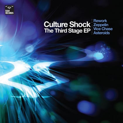 The Third Stage EP album by Culture Shock - Drum and Bass Cover Art