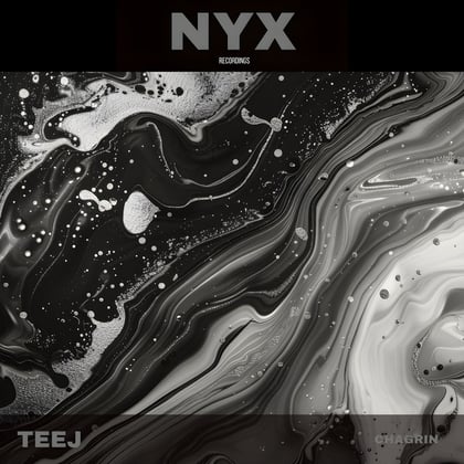 Chagrin album by Teej - Drum and Bass Cover Art