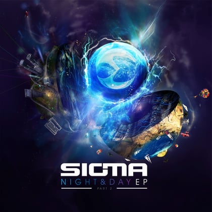 Night & Day EP, Pt. 2 album by Sigma - Drum and Bass Cover Art