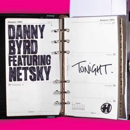 Tonight album by Danny Byrd - Drum and Bass Cover Art