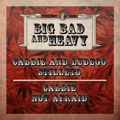 Stilleto / Not Afraid album by Cabbie - Drum and Bass Cover Art