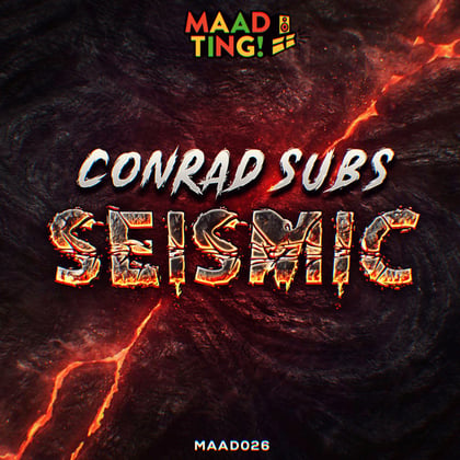 Seismic album by Conrad Subs - Drum and Bass Cover Art
