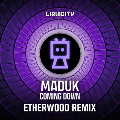 Coming Down (Etherwood Remix) album by Etherwood & Maduk - Drum and Bass Cover Art