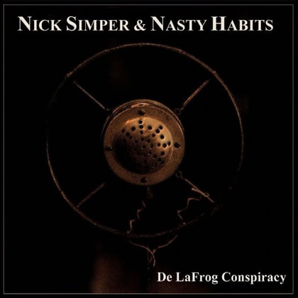 De LaFrog Conspiracy album by Nasty Habits - Drum and Bass Cover Art