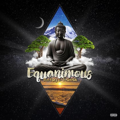 Equanimous album by Mr Traumatik & Coco Dubz - Drum and Bass Cover Art