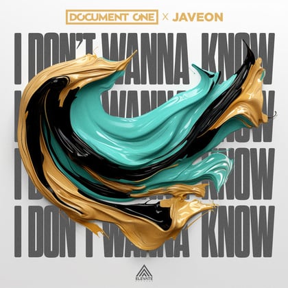 I Don't Wanna Know album by Document One - Drum and Bass Cover Art
