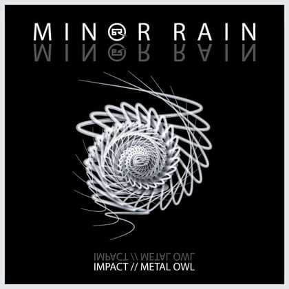 Impact / Metal Owl album by Minor Rain - Drum and Bass Cover Art