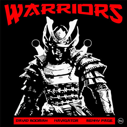 Warriors album by David Boomah, Navigator & Benny Page - Drum and Bass Cover Art