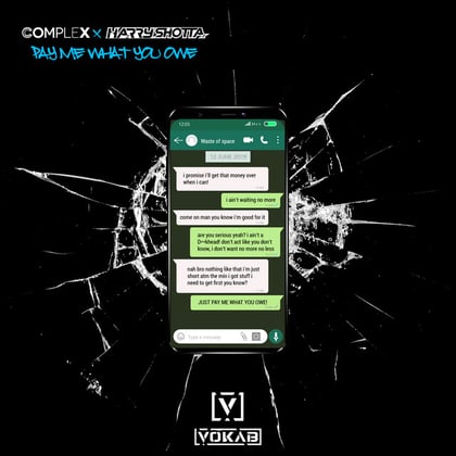 Pay Me What You Owe album by Complex & Harry Shotta - Drum and Bass Cover Art