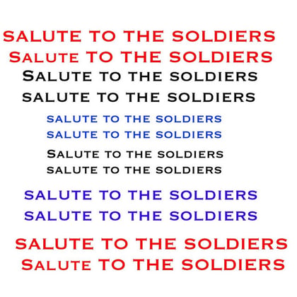 Salute to the Soldiers album by A.K.A - Drum and Bass Cover Art
