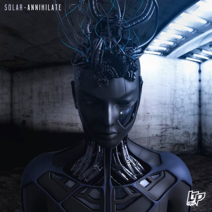 Annihilate album by Jestah - Drum and Bass Cover Art