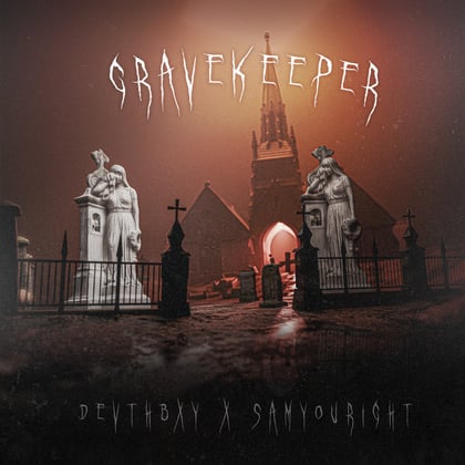 Gravekeeper album by Samyouright - Drum and Bass Cover Art