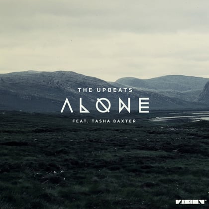 Alone album by The Upbeats - Drum and Bass Cover Art