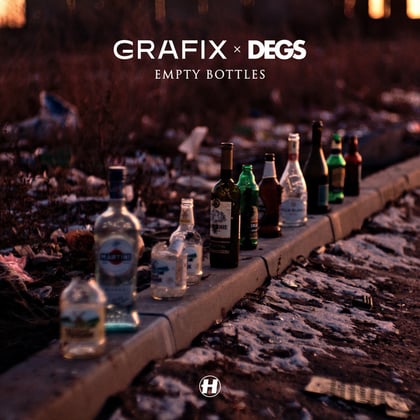 Empty Bottles album by Grafix & Degs - Drum and Bass Cover Art