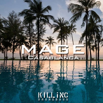 Casablanca album by Mage - Drum and Bass Cover Art