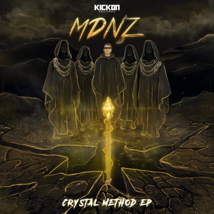 CRYSTAL METHOD EP album by MDNZ - Drum and Bass Cover Art