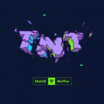 TNT album by Muffler - Drum and Bass Cover Art