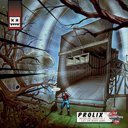 Bassline Shotta / Let Ur Body Sink album by Prolix - Drum and Bass Cover Art