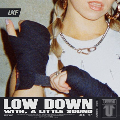 Low Down album by A Little Sound & Rova - Drum and Bass Cover Art