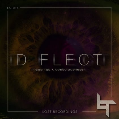 Cosmos/Consciousness album by D Flect - Drum and Bass Cover Art