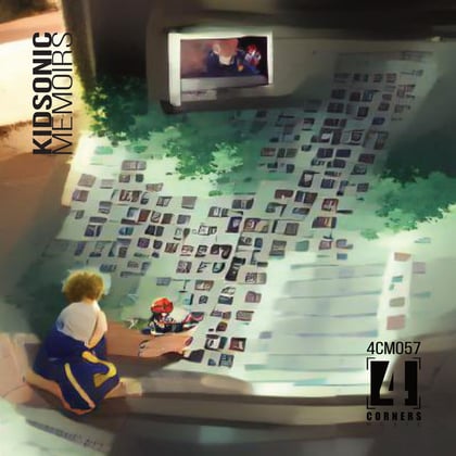 Memoirs EP album by Kidsonic - Drum and Bass Cover Art