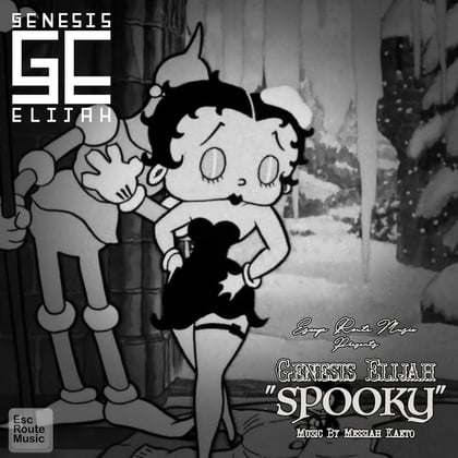 Spooky album by Conrad Subs & Genesis Elijah - Drum and Bass Cover Art