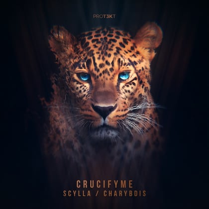 Scylla/Charybdis album by CrucifyMe & Dauntless - Drum and Bass Cover Art