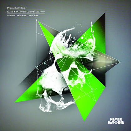 Division Series Part 1 album by DC Breaks - Drum and Bass Cover Art