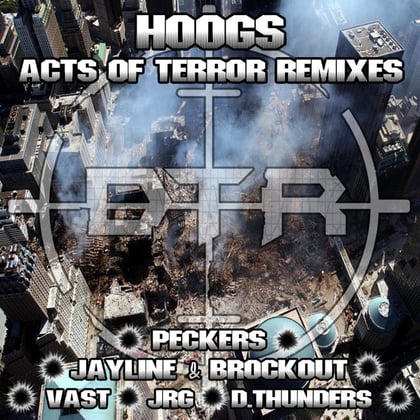 Acts Of Terror Remixes album by Hoogs - Drum and Bass Cover Art