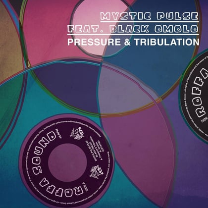 Pressure & Tribulation album by Mystic Pulse - Drum and Bass Cover Art