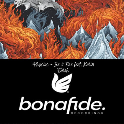 Ice & Fire album by Physics - Drum and Bass Cover Art