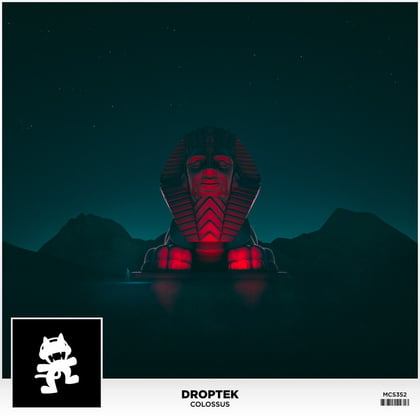 Colossus album by Droptek - Drum and Bass Cover Art